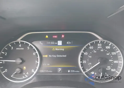 2020 Nissan Maxima Sv Xtronic Cvt из США, поврежденный, VIN 1N4AA6CV5LC369215